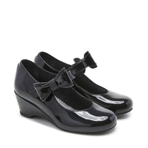 The Joanna Wedge Bow Shoes