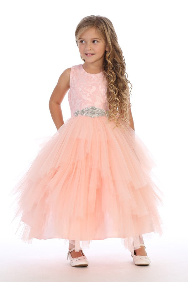 Hi-Low Tulle Dress