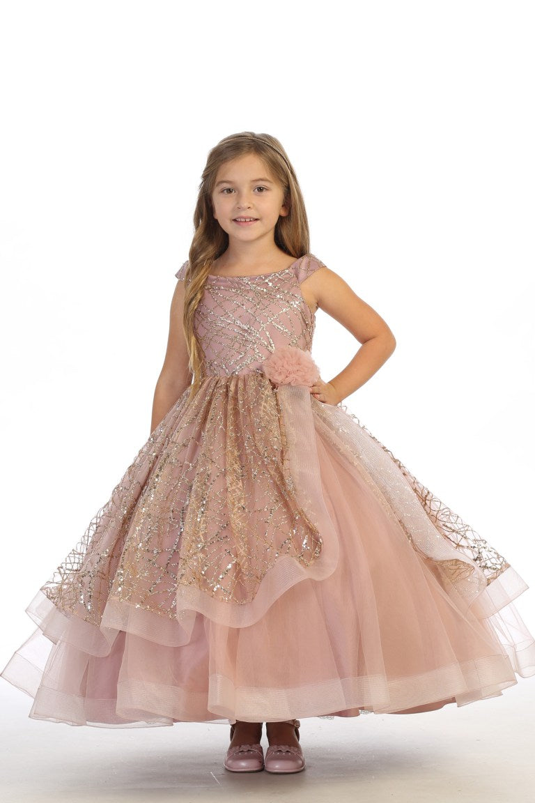 Bedazzled Girl's Gown (Tweens)