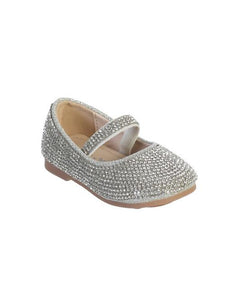 Rhinestone Mary Jane Ballet Flat (Infant)