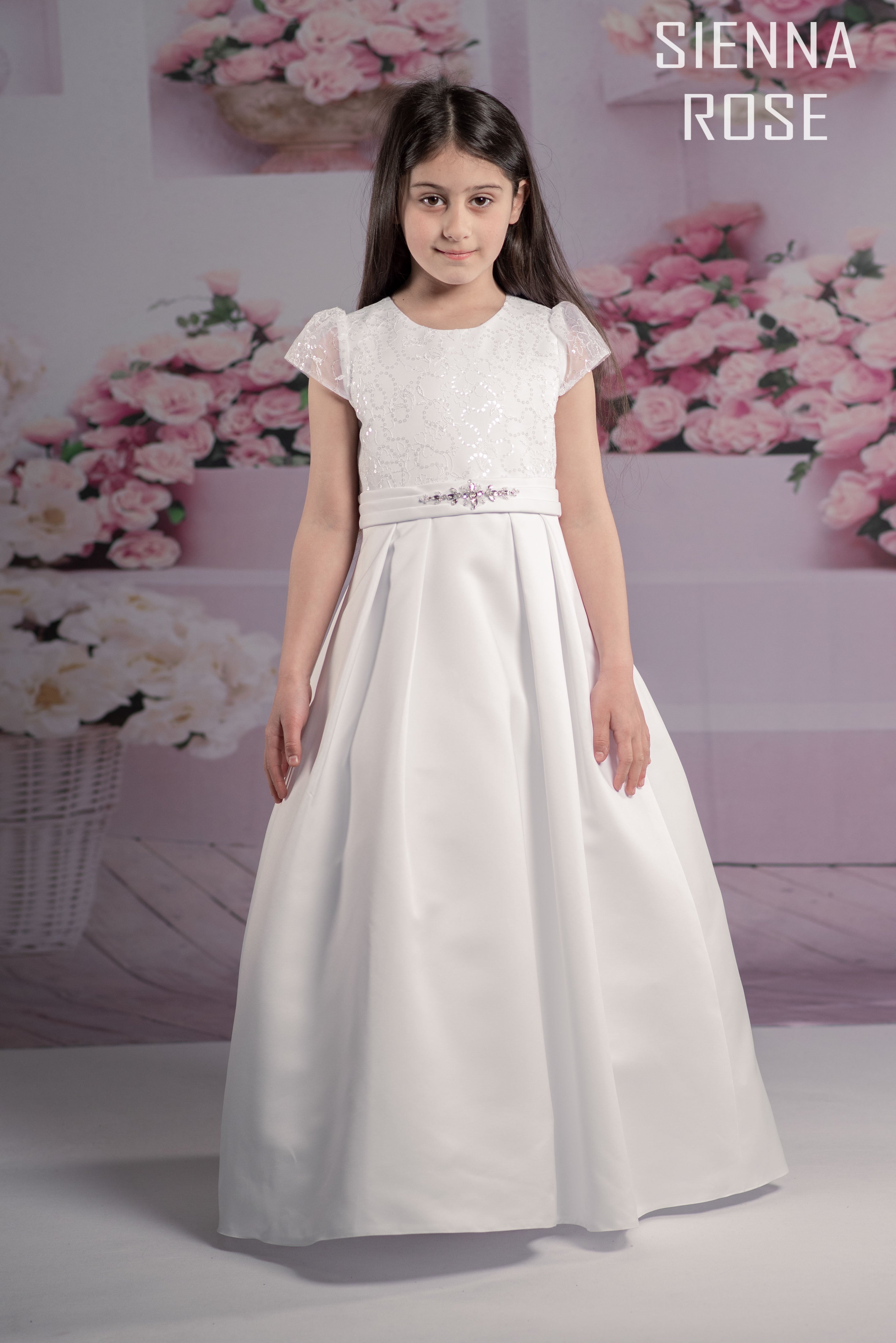 Sweetie Pie Communion Dress- SR706 Husky