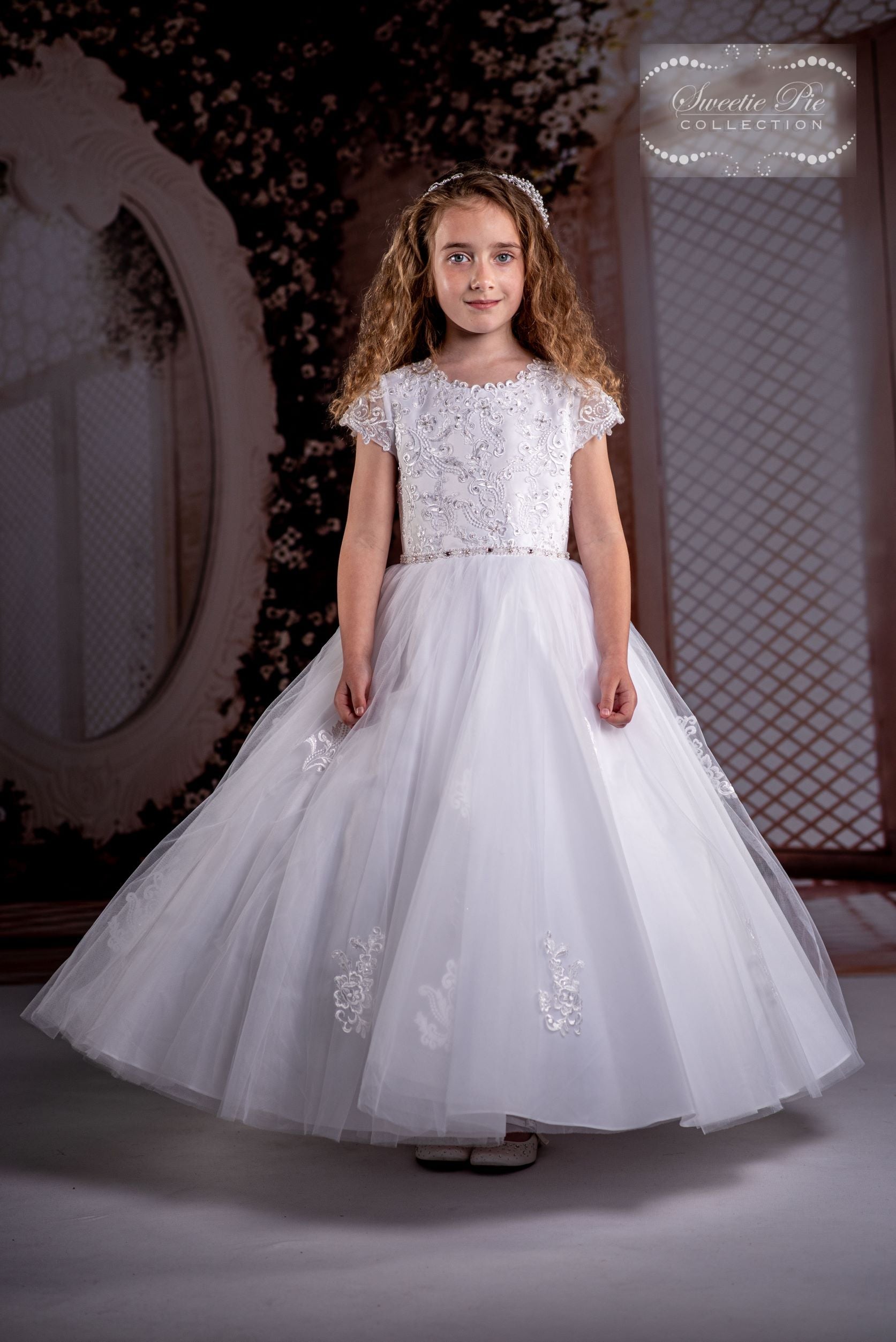 Sweetie Pie Communion Dress Husky- 4088 Husky